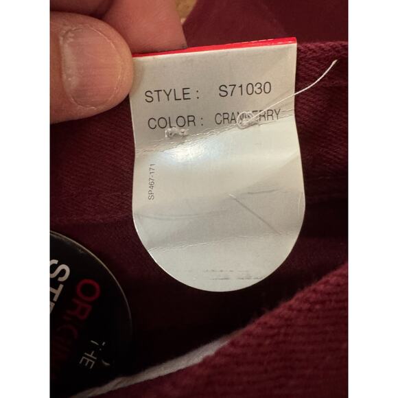 Gloria Vanderbilt Amanda Stretch Jeans Cranberry Petite 14 High Rise New Tags - Picture 10 of 11